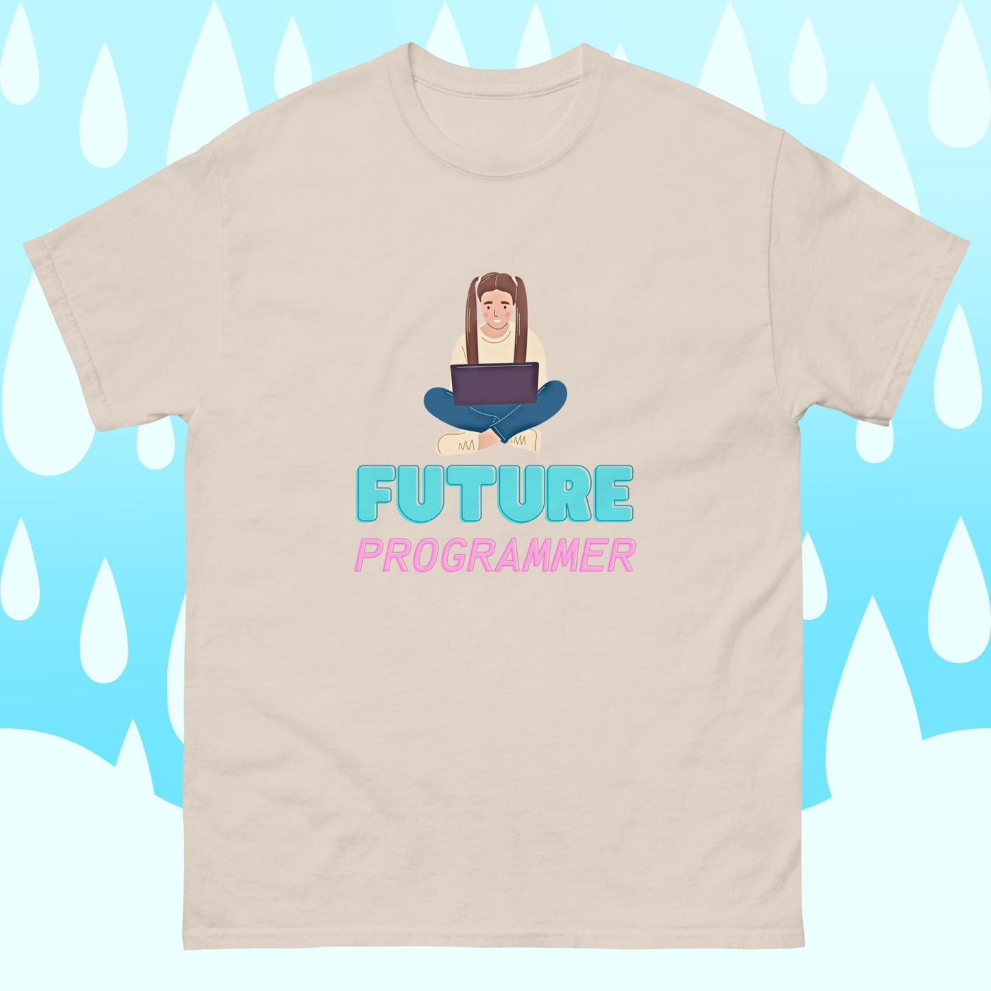 Future Programmer | 100% cotton unisex classic tee | Woman Coder | While Not Dead | Coder T-shirt | Programming T-shirt | IT T-shirt