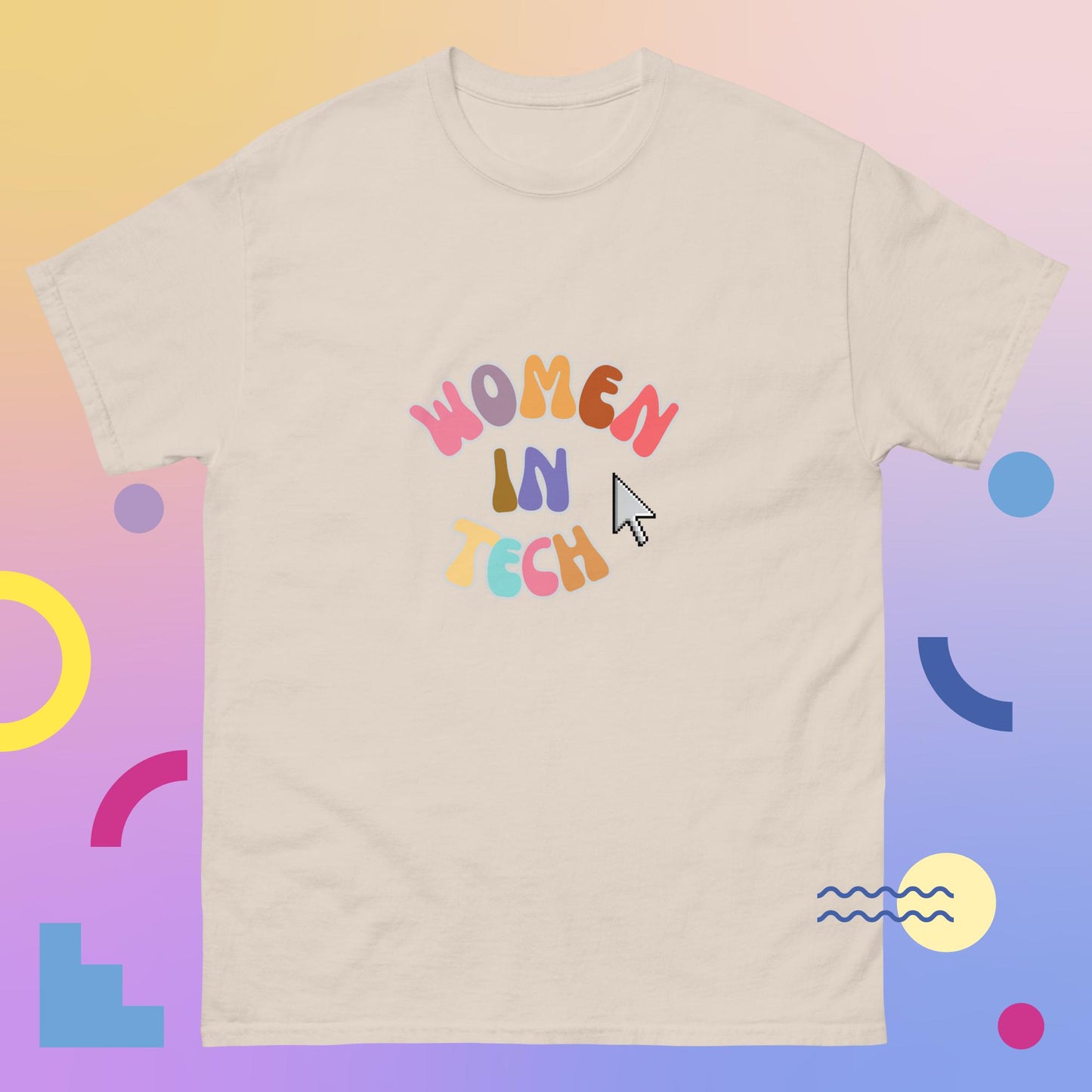 Women In Tech | 100% cotton unisex classic tee | Programmer T-shirt | Coding T-shirt | While Not Dead | Woman T-shirt